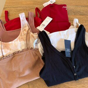 7 A&F/HCO XS Bodysuits - NWT/EUC